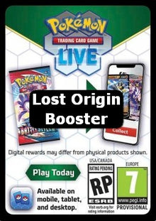 Live Code Card (Booster) - Lost Origin (Online Code Card)