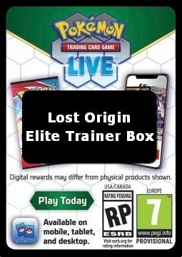 Live Code Card (Elite Trainer Box) - Lost Origin (Online Code Card)