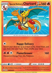 Special Delivery Charizard - SWSH Black Star Promos (Promo) [SWSH-075]