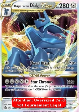 Origin Forme Dialga VSTAR - SWSH Black Star Promos (Oversized) [SWSH-256]