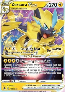 Zeraora VSTAR - SWSH Black Star Promos (Promo) [SWSH-265]