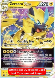 Zeraora VSTAR - SWSH Black Star Promos (Oversized) [SWSH-265]
