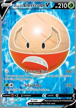 Hisuian Electrode V - Lost Origin (Ultra Rare) [LOR-172]