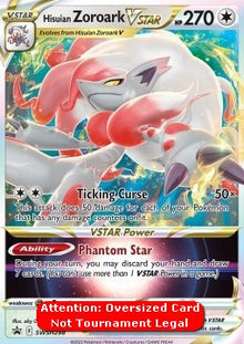 Hisuian Zoroark VSTAR - SWSH Black Star Promos (Oversized) [SWSH-298]