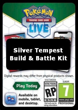 Live Code Card (Build & Battle Kit) - Silver Tempest (Online Code Card)