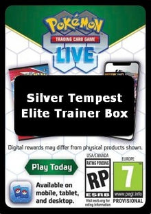 Live Code Card (Elite Trainer Box) - Silver Tempest (Online Code Card)
