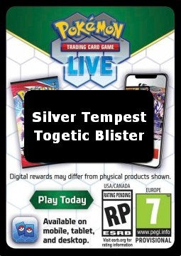 Live Code Card (Togetic Blister) - Silver Tempest (Online Code Card)