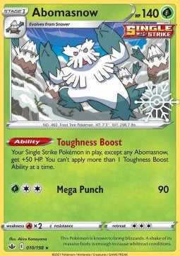 Abomasnow - Chilling Reign (Promo) [CRE-010]