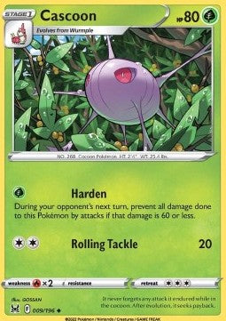 Cascoon - Lost Origin (Uncommon) [LOR-009]