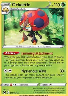 Orbeetle - Lost Origin (Holo Rare) [LOR-020]