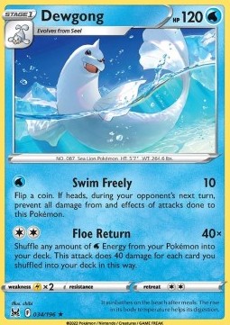 Dewgong - Lost Origin (Rare) [LOR-034]