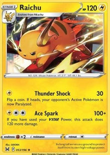 Raichu - Lost Origin (Rare) [LOR-053]