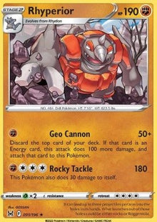 Rhyperior - Lost Origin (Rare) [LOR-091]