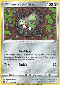 Galarian Stunfisk - Lost Origin (Uncommon) [LOR-127]