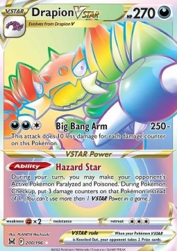 Drapion VSTAR - Lost Origin (Secret Rare) [LOR-200]