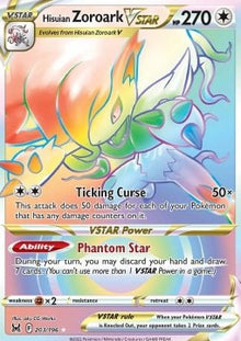 Hisuian Zoroark VSTAR - Lost Origin (Secret Rare) [LOR-203]