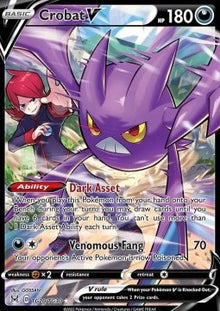 Crobat V - Lost Origin (Ultra Rare) [LOR-TG20]