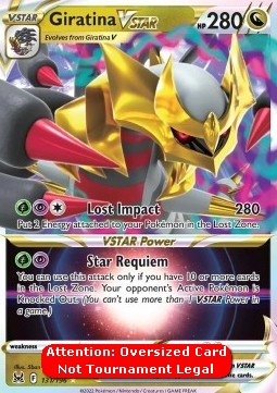 Giratina VSTAR - Lost Origin (Oversized) [LOR-131]