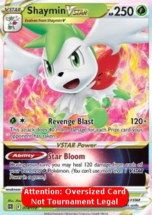 Shaymin VSTAR - Brilliant Stars (Oversized) [BRS-014]