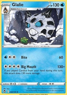 Glalie - Silver Tempest (Uncommon) [SIT-042]