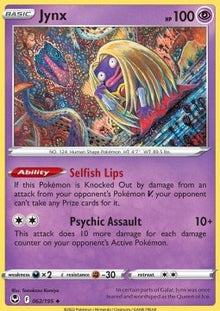 Jynx - Silver Tempest (Uncommon) [SIT-062]
