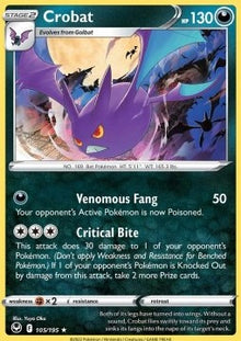 Crobat - Silver Tempest (Holo Rare) [SIT-105]