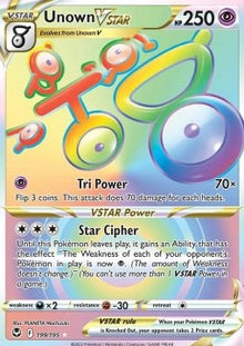 Unown VSTAR - Silver Tempest (Secret Rare) [SIT-199]