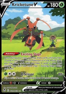 Kricketune V - Silver Tempest (Ultra Rare) [SIT-TG12]