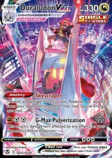 Duraludon VMAX - Silver Tempest (Ultra Rare) [SIT-TG21]