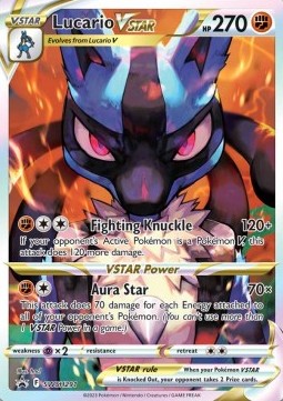 Lucario VSTAR - SWSH Black Star Promos (Promo) [SWSH-291]