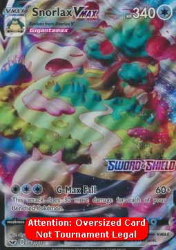 Snorlax VMAX - Sword & Shield (Oversized) [SSH-142]