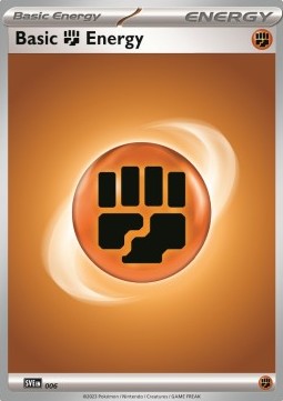 Fighting Energy - Scarlet & Violet Energies (Common) [SVE-006]