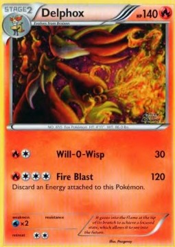 Delphox - XY Black Star Promos (Promo)