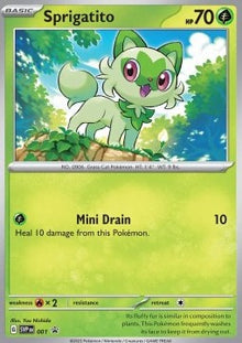 Sprigatito - SV Black Star Promos (Promo) [SVP-001]