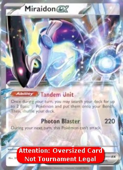 Miraidon ex - Scarlet & Violet (Oversized) [SVI-081]