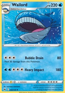 Wailord - Crown Zenith (Rare) [CRZ-032]