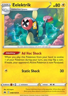 Eelektrik - Crown Zenith (Uncommon) [CRZ-048]