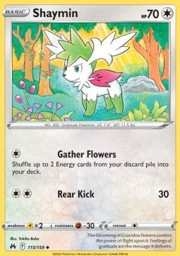 Shaymin - Crown Zenith (Uncommon) [CRZ-115]