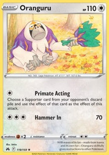 Oranguru - Crown Zenith (Rare) [CRZ-119]