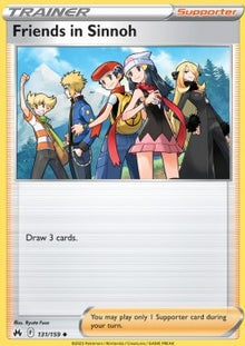 Friends in Sinnoh - Crown Zenith (Uncommon) [CRZ-131]