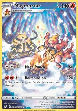 Magmortar - Crown Zenith (Holo Rare) [CRZ-GG03]