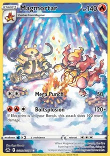 Magmortar - Crown Zenith (Holo Rare) [CRZ-GG03]