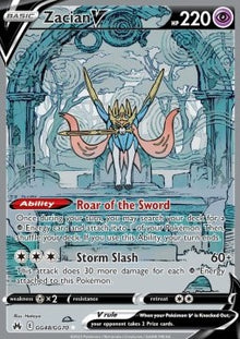 Zacian V - Crown Zenith (Ultra Rare) [CRZ-GG48]