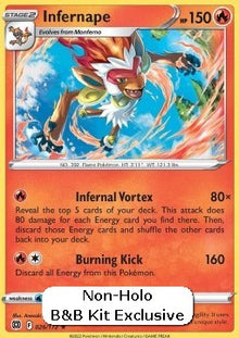 Infernape - Brilliant Stars (Holo Rare) [BRS-026]