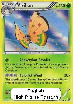 Vivillon - XY (Holo Rare) [XY-17]
