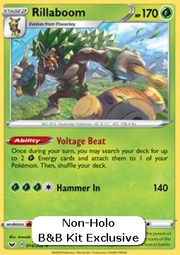 Rillaboom - Sword & Shield (Holo Rare) [SSH-14]