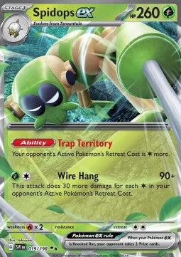 Spidops ex - Scarlet & Violet (Double Rare) [SVI-019]