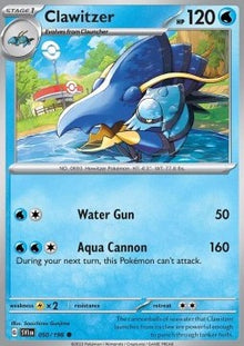 Clawitzer - Scarlet & Violet (Common) [SVI-050]