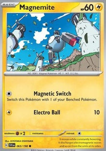 Magnemite - Scarlet & Violet (Common) [SVI-063]