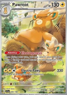 Pawmot - Scarlet & Violet (Illustration Rare) [SVI-209]